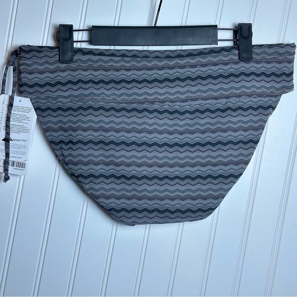 Athleta Jacquard Side Tie Multicolor Print Swim Bikini Bottom NWT Size Large - Picture 2 of 7